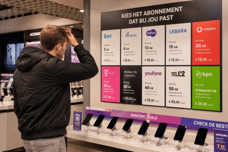 Het juiste telefoonabonnement kiezen: waar moet je op letten?